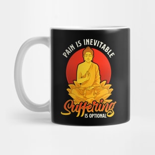 Pain Is Inevitable Suffering Is Optional Stoicism Mug